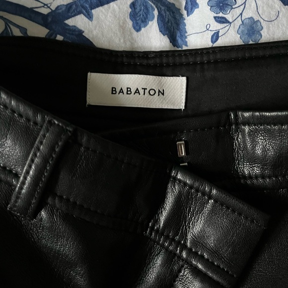 Babaton Pleather Pleather pants from Artizia size 10 in new condition. - Picture 3 of 3
